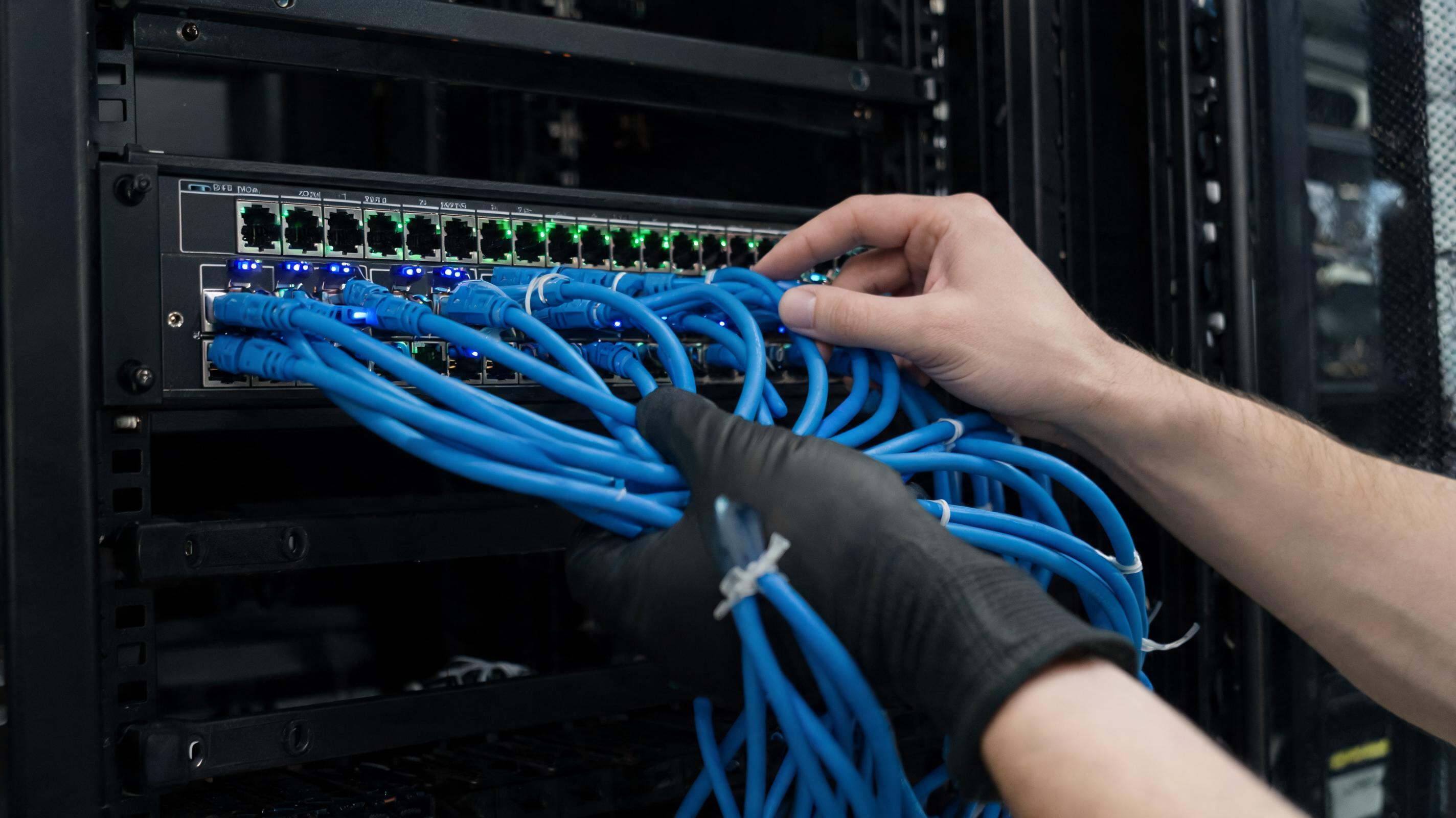 Structured network cabling
